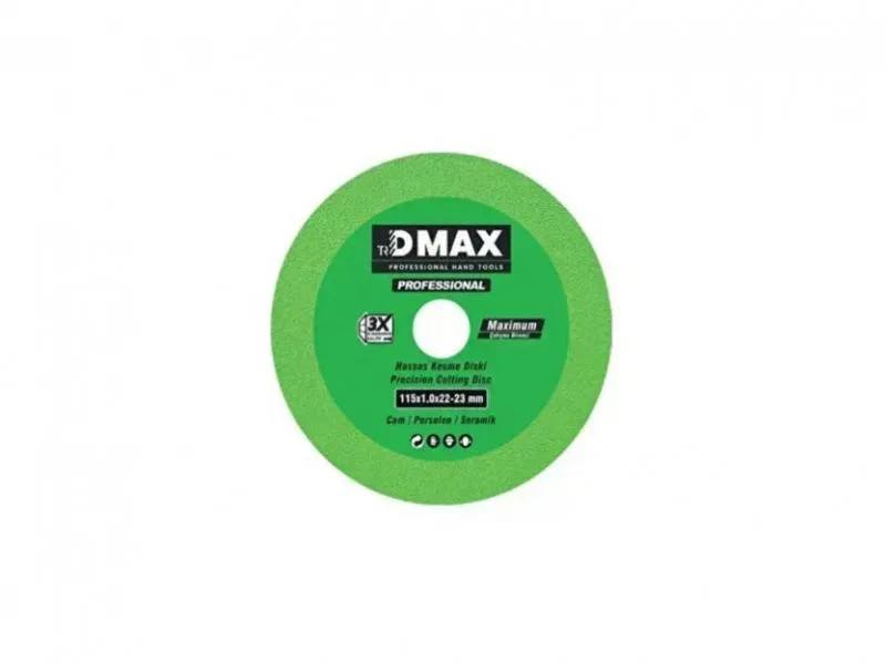 DMAX CAM PORSELEN-SERAMİK KESME TESTERE AĞZI 115*1,2*22,23(10)