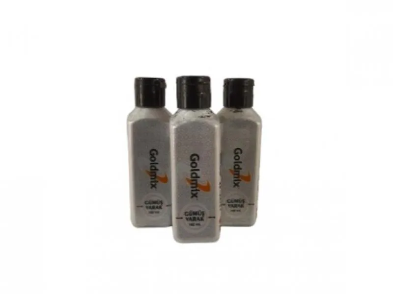 GOLDMIX AKRILIK BOYA 140 ML GÜMÜŞ