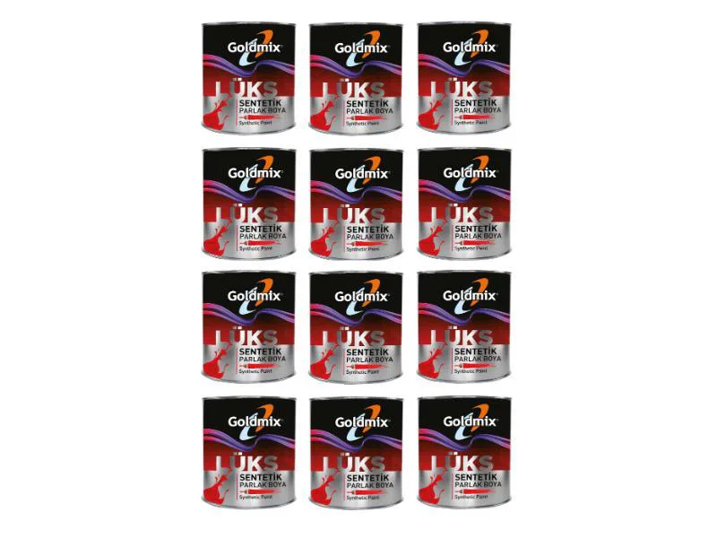 GOLDMIX SENTETIK BOYA 1/2 ANTRASİT GRİ(12)