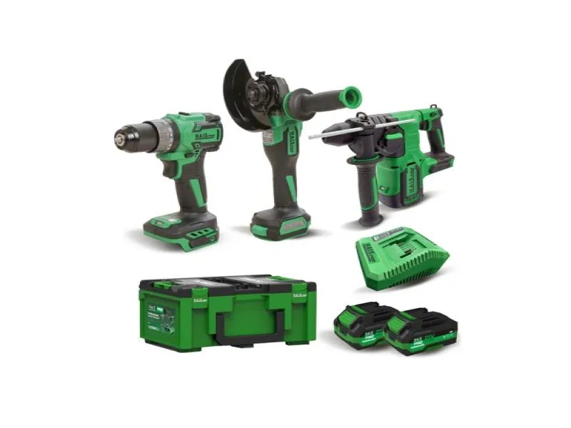HAIS PRO AKÜLÜ EL ALETLERİ 21 V 3 LÜ SET(RB-01)(2102-125A-BH26)