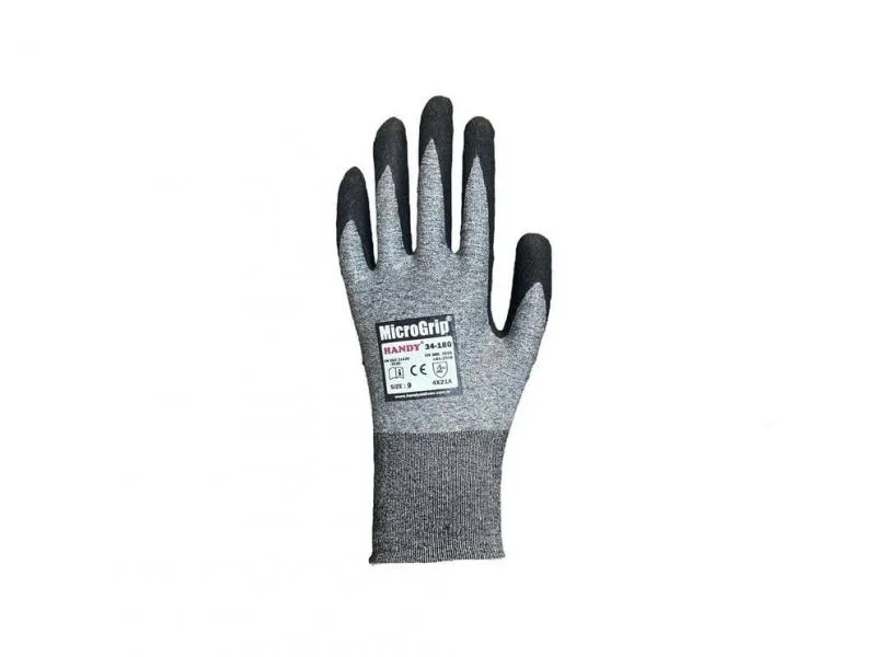 HANDY MİCROGRİP KIRÇILLI SİYAH ELDİVEN 10 NO