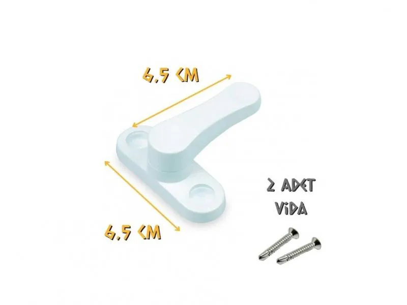 KUPA EMNİYET KİLİDİ ÇEKMELİ BEYAZ(6)