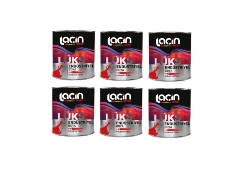 LAÇİN ENDÜSTRİYEL BOYA 1/1 PARLAK KIRMIZI(6)