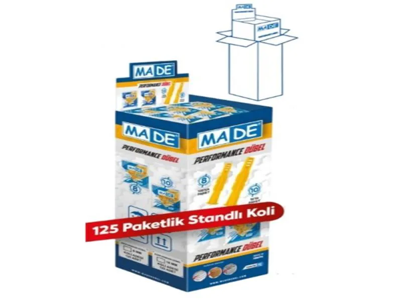MADE ROKET DÜBEL STANDI 10 LUK(125 PKT)