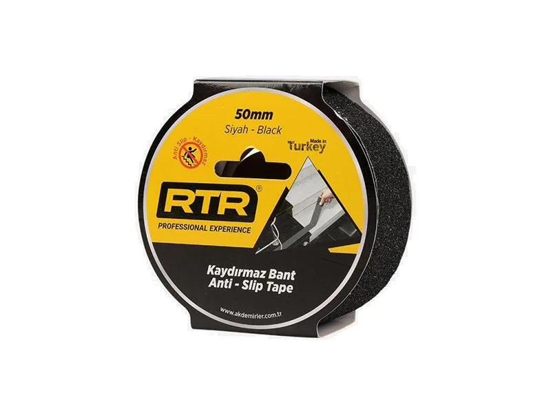 RTR MERDİVEN KAYDIRMAZ BANT SİYAH 25MM*5 MT$