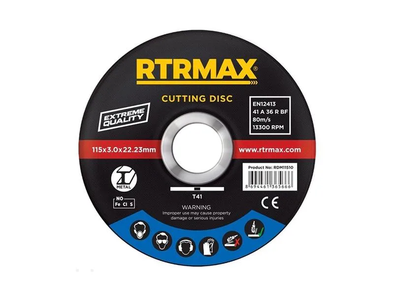 RTR METAL KESME DİSKİ 115*3*22 (50 Adet)$