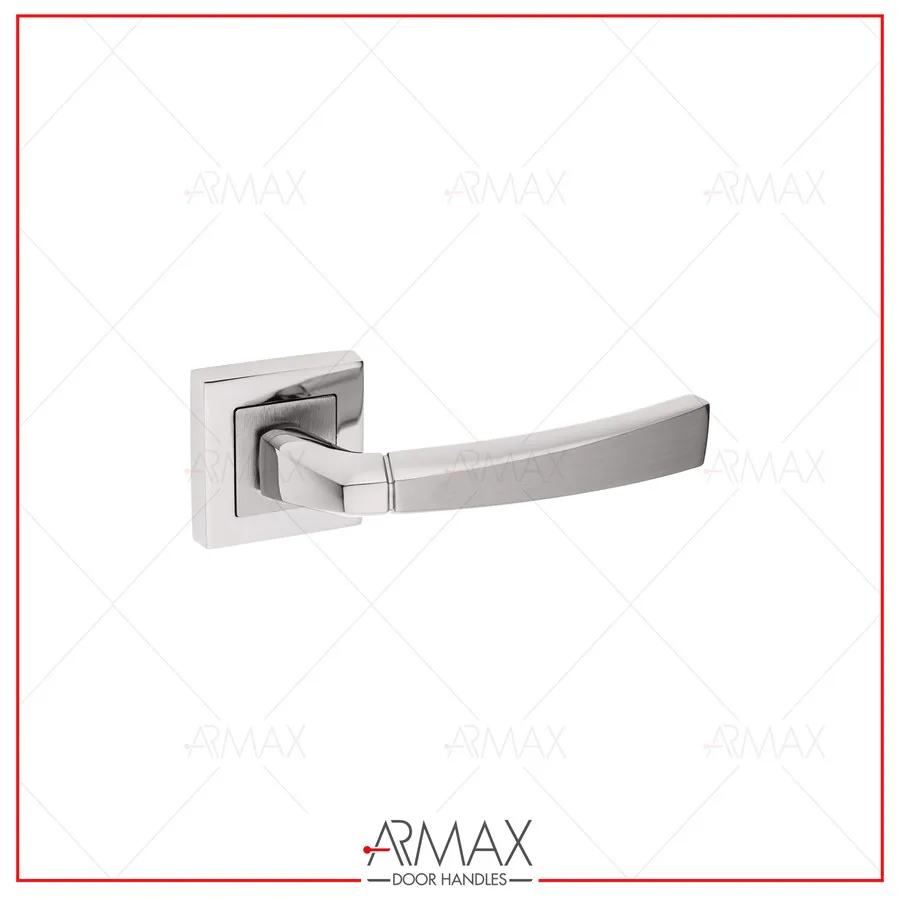 ARMAX IRMAK OVAL ROZETLİ İNOX SİYAH ODA