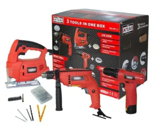 ATTLAS TRİO SET Lİ (MAT.+DEKUP.+12 V Li-ion VİDAL.
