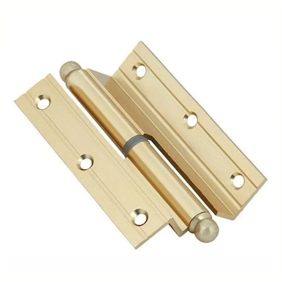 KORAL ALÜMİNYUM CUMBALI MENTEŞE 12 CM. SARI SOL