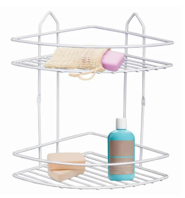 PERİLLA 2 Lİ BANYO KÖŞELİĞİ BEYAZ