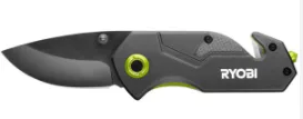 RYOBİ RFK25T KOMPAK KATLANIR ÇAKI TİPİ BIÇAK