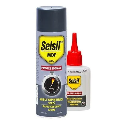 SELSİL HIZLI YAPIŞTIRICI 25+100ML MDF KİT (72ad)