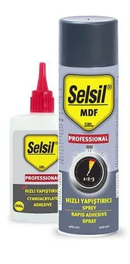 SELSİL HIZLI YAPIŞTIRICI 50+200ML MDF KİT (25ad)