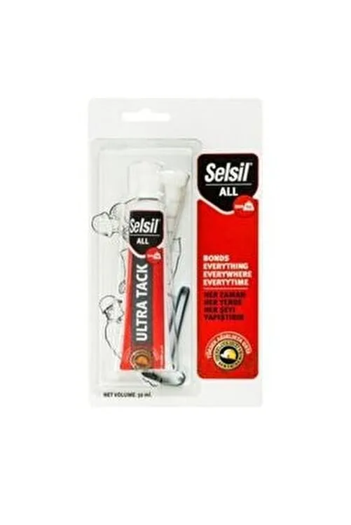 SELSİL ULTRA TACK 60ML BEYAZ (TÜP) (12ad)
