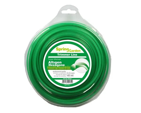 SPRING GARDEN TIRPAN MİSİNA 3.3 mm KARE 41 mt