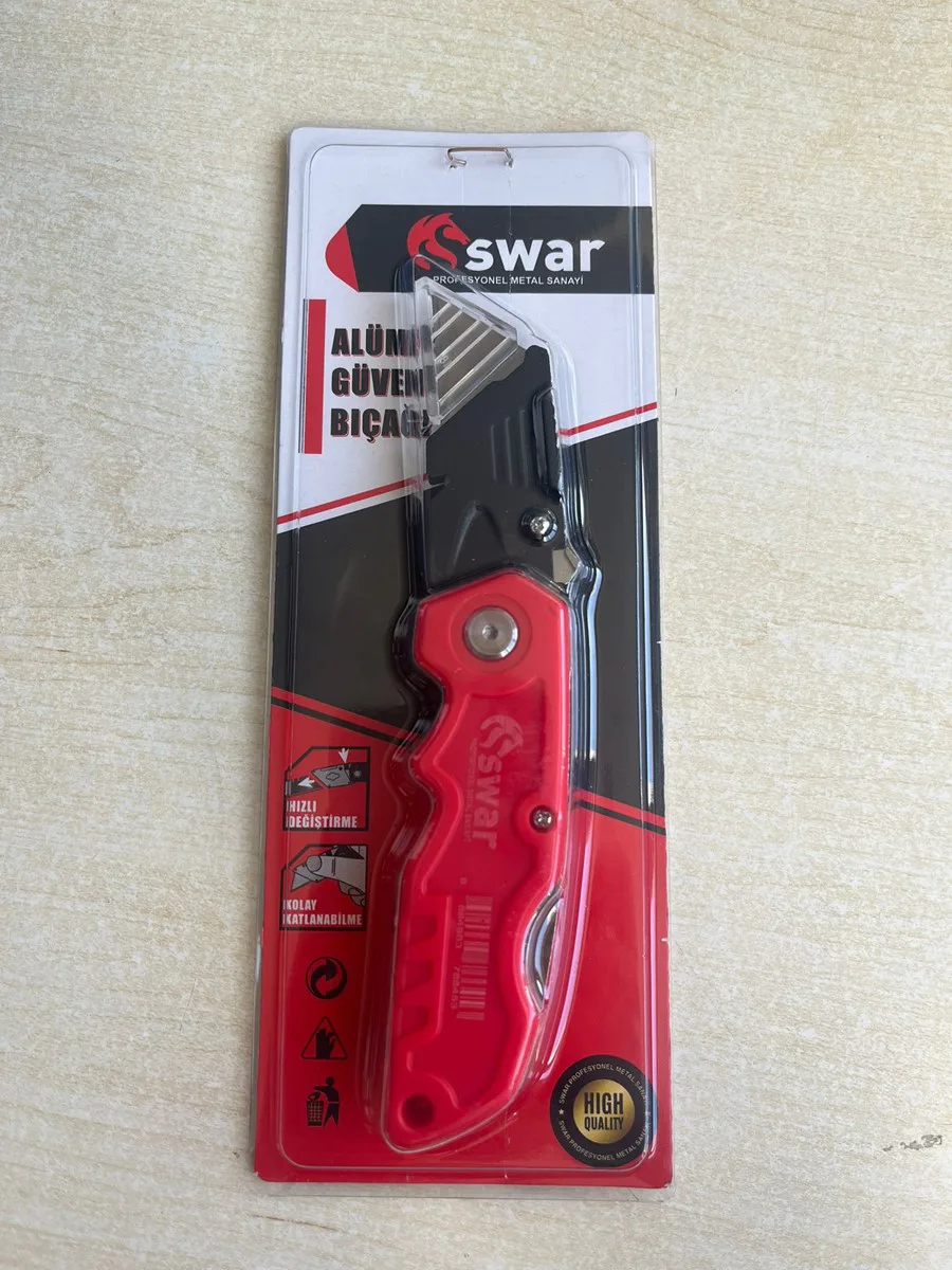 SWAR KATLANIR ALÜMİNYUM MAKET BIÇAĞI