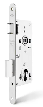 TURSAN SİLİNDİRLİ GÖMME KİLİT (NİKEL) 40 mm