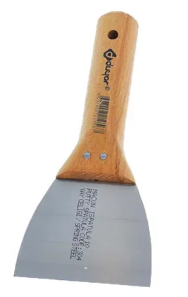DUYAR MACUN ISPATULA 12 cm AHŞAP SAPLI