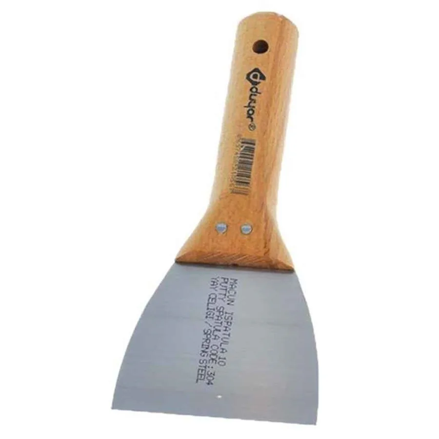 DUYAR MACUN ISPATULA 8 cm AHŞAP SAPLI