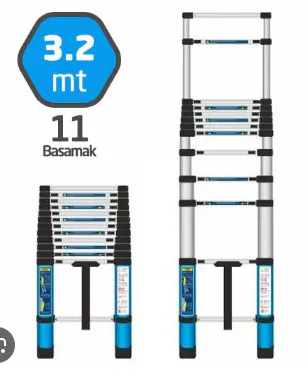 MASTER TELESKOPİK MERDİVEN 320 CM