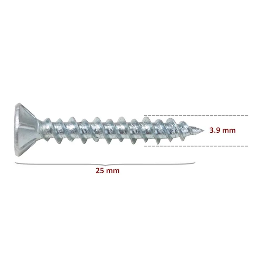 MERİDYEN 3.9*25 İSPANYOLET VİDASI (1000AD)