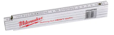 MİLWAUKEE KATLANIR METRE AHŞAP 2mt/16X 3,20mm