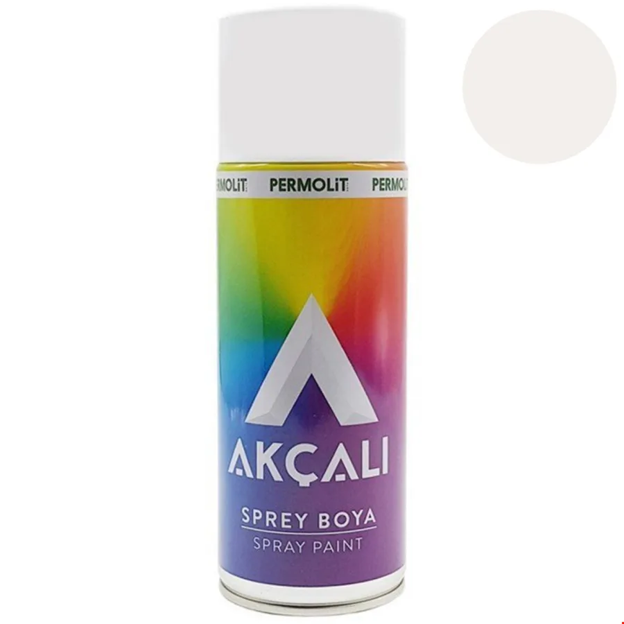 Akçalı Sprey 301 Boya 400 ml Beyaz