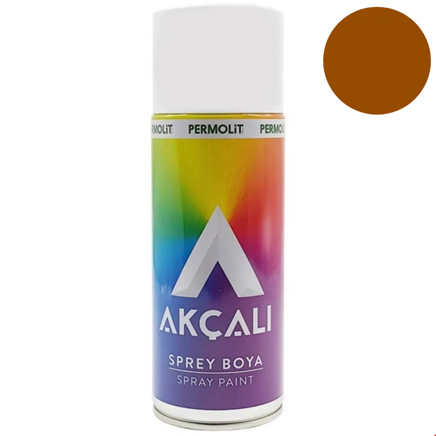 Akçalı Sprey 325 Boya 400 ml Kahve