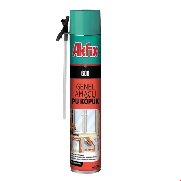 Akfix FA006 Pu Pipetli Köpük 600 gr (600)