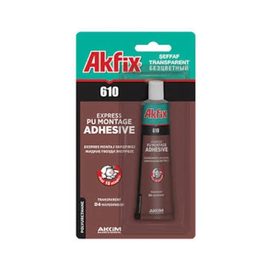 Akfix GA305 Sıvı Çivi Eksp.Pu Montaj Kit 50ml 610