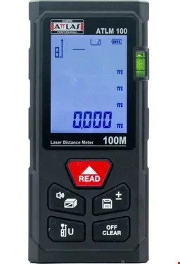 Atlas 106041 ATLM 100 Lazer Metre 100 m
