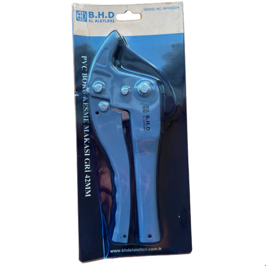 Bhd 00234 Pvc Boru Kesme Makası Gri 42 mm