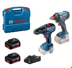 Bosch 0615990N3F Set GDX + GSR 18v 2x5.0 AH