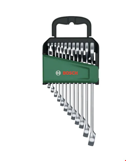 Bosch 1600A02Z9D Açık Uçlu Kombine Anahtar Seti 12 Parça