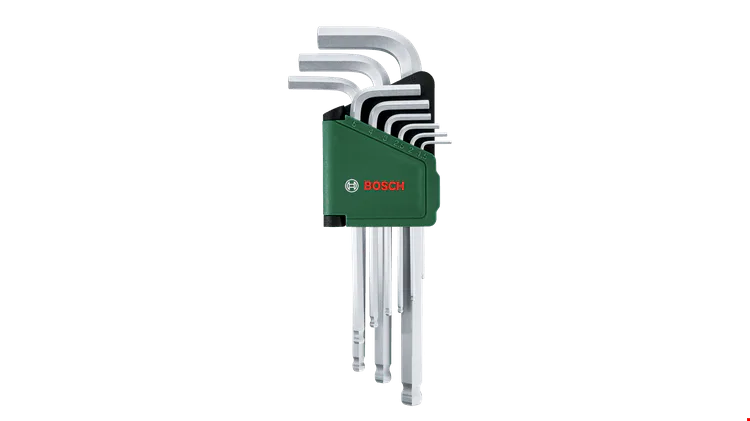 Bosch 1600A032V1 Allen Anahtar Hex Set 9 Prç