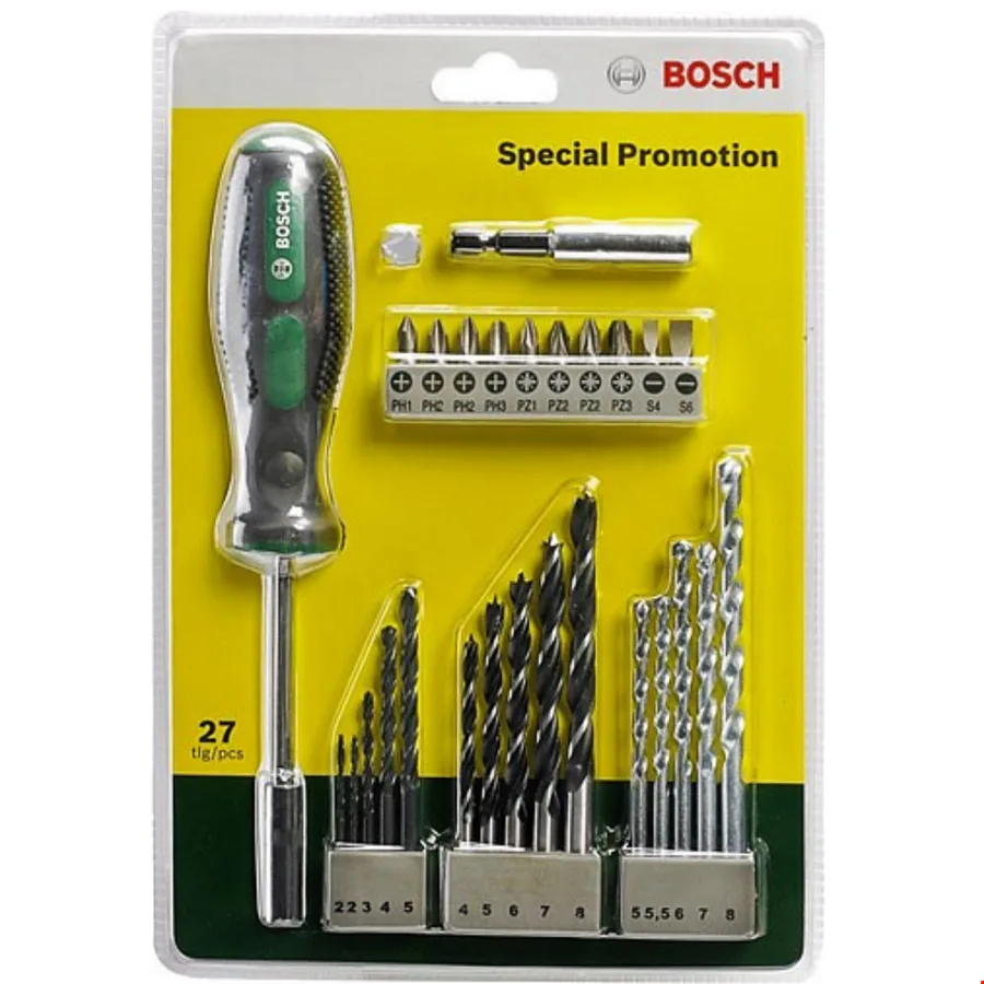 Bosch 2607017201 Delme Vidalama Ucu Seti 27 Parça