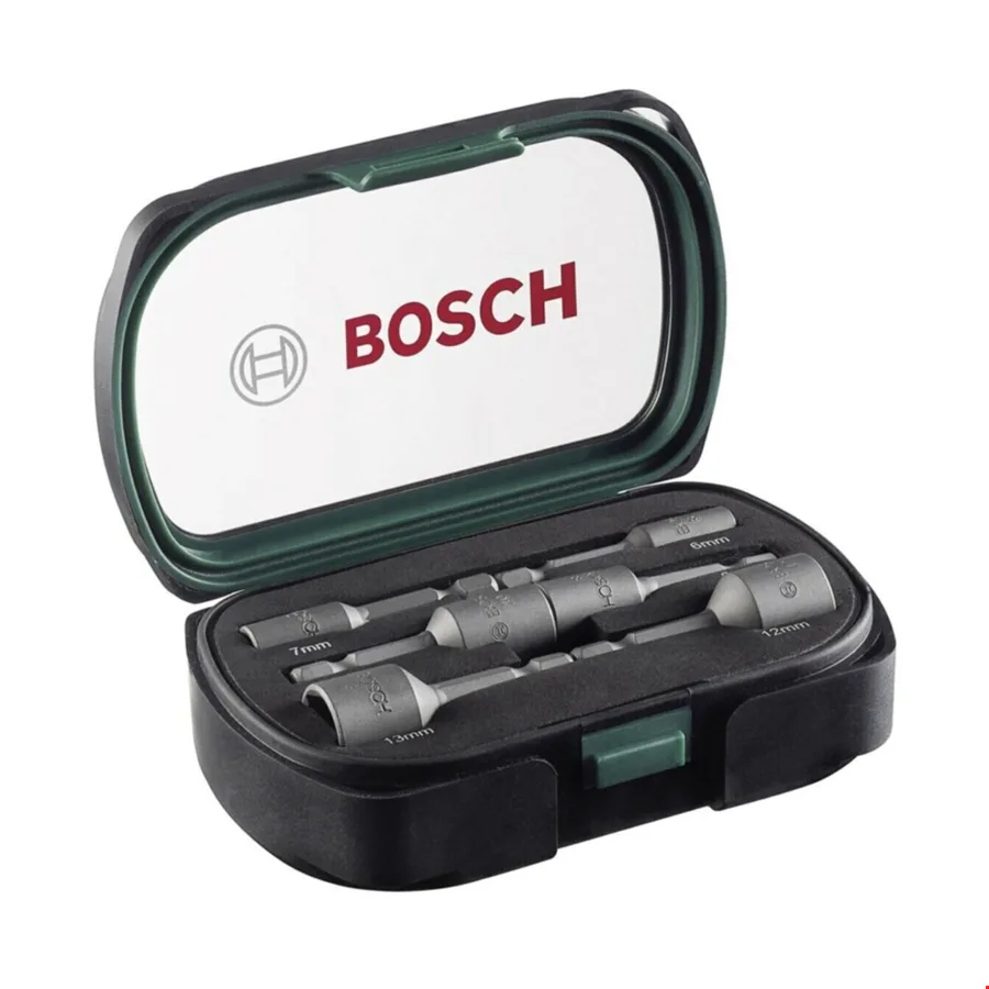 Bosch 2607017313 Lokma Anahtar Ucu Manyetik Set 6'Lı