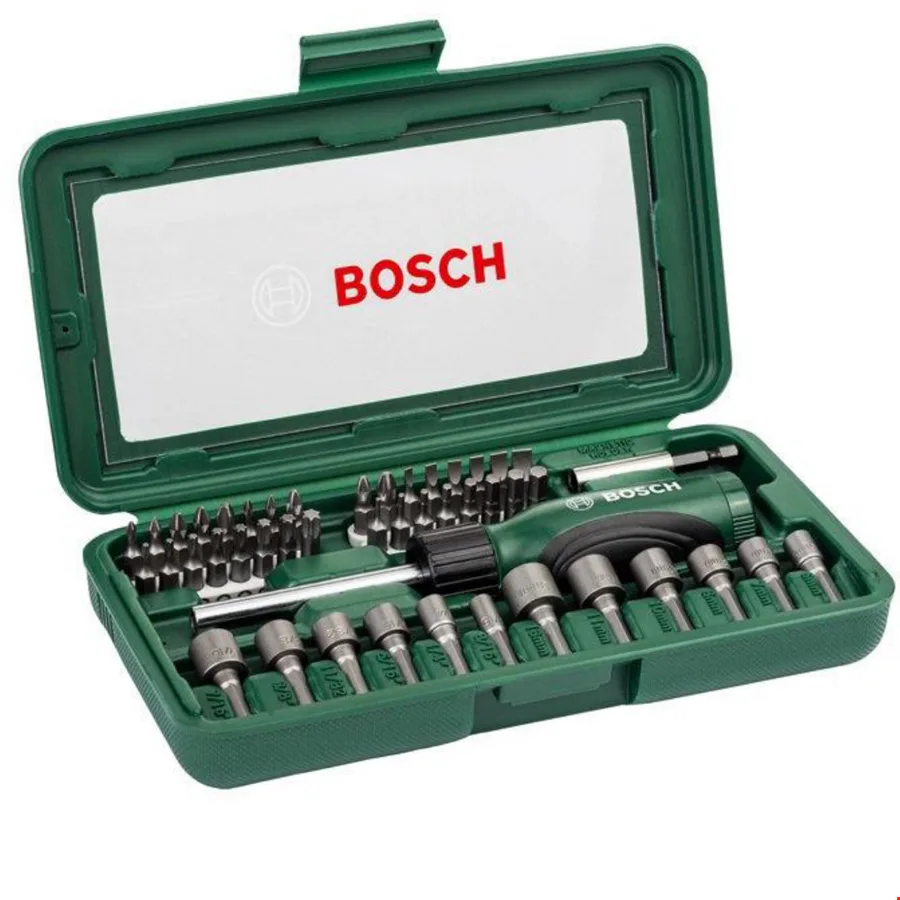 Bosch 2607019504 Vidalama ve Lokma Ucu Seti 46 Parça