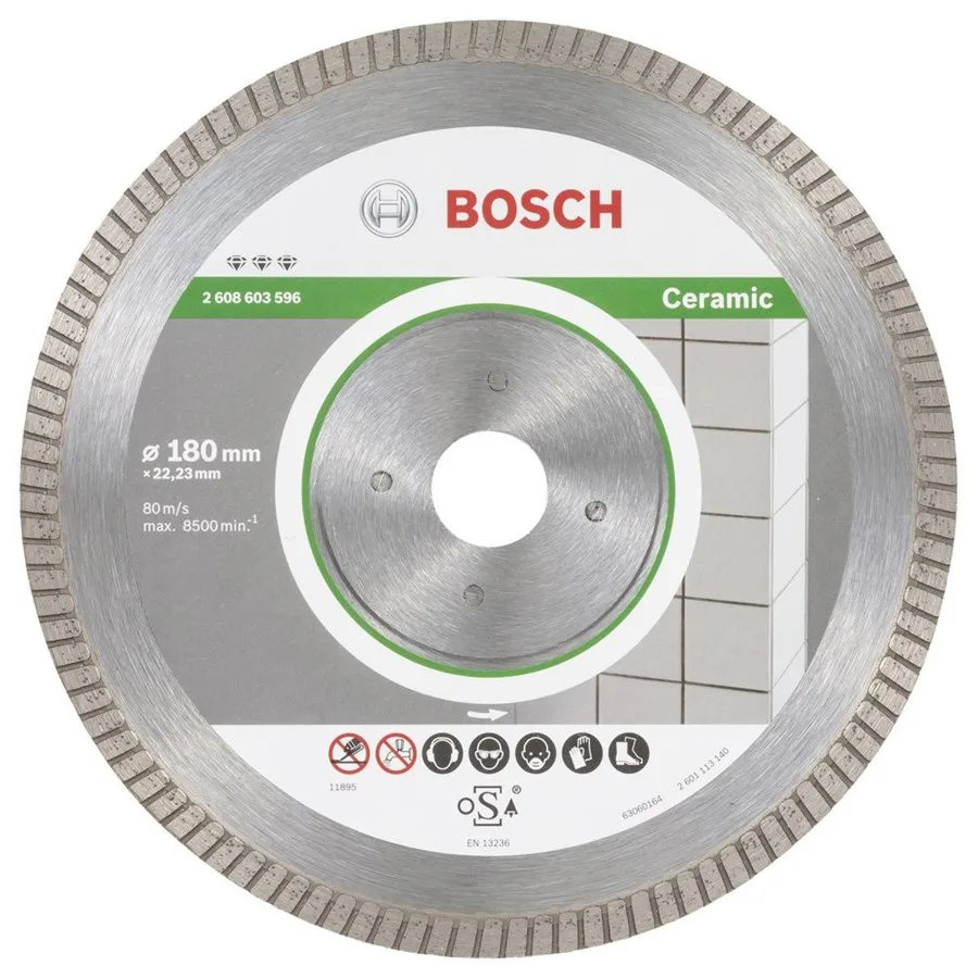 Bosch 2608603596 Elmas Seramik Turbo Best 180 mm