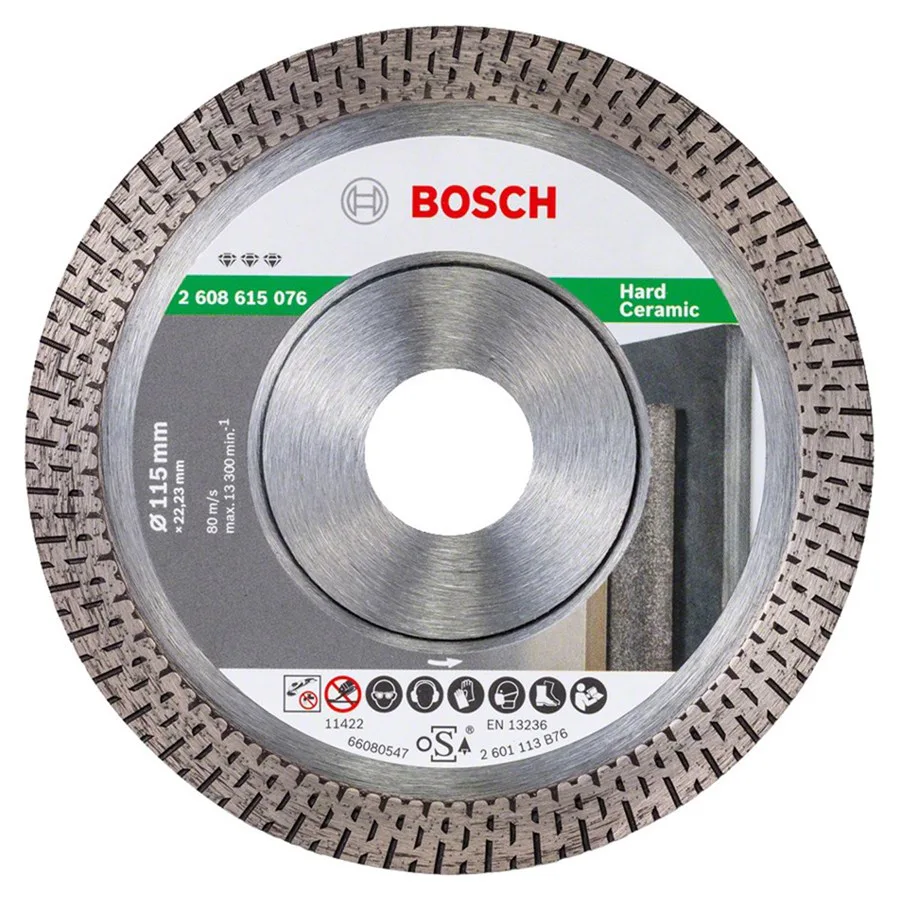 Bosch 2608615076 Elmas T.for Hard Ceramic 115 mm