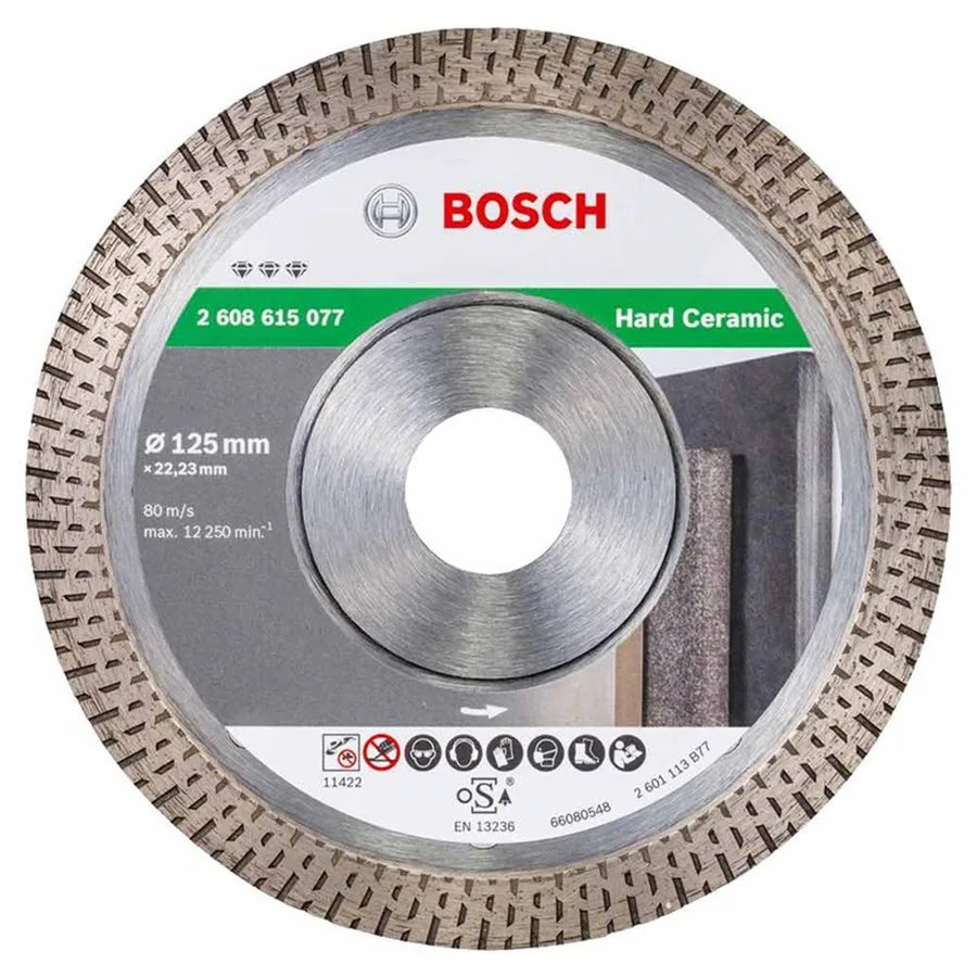 Bosch 2608615077 Elmas T.for Hard Ceramic 125 mm