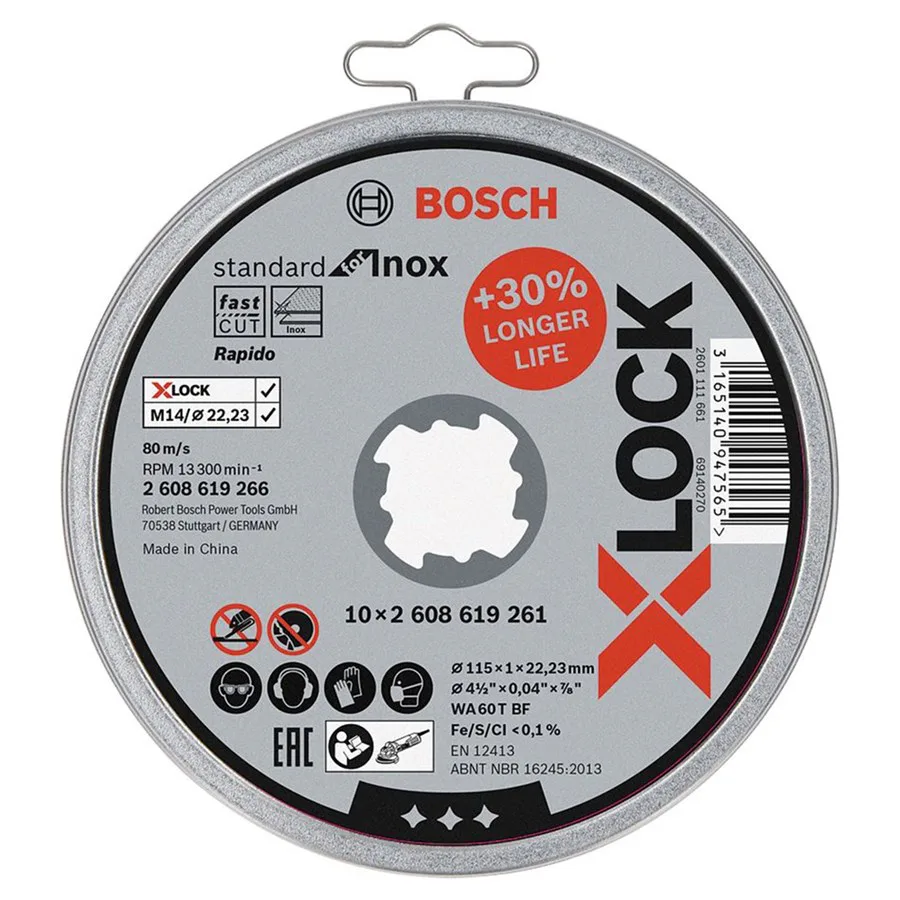 Bosch 2608619266 X-LOCK 115*1 mm Standard for Ino