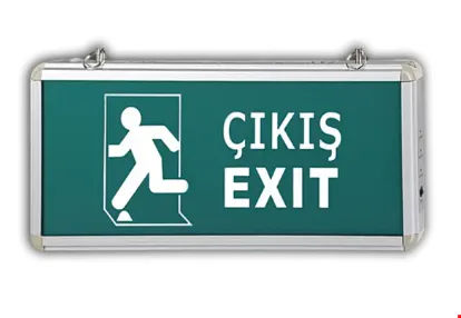 Cata CT-9166 Exıt Çıkış Armatürü Ledli 3 Saat Akülü 3w