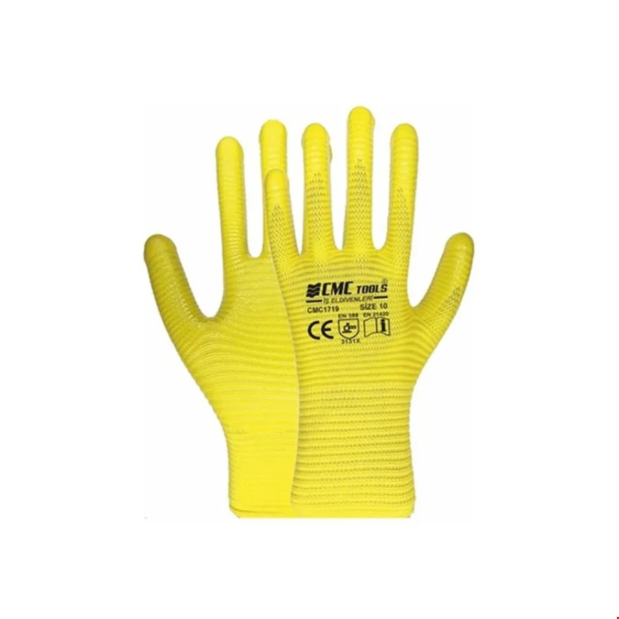 CMC 1760 Full Zebra Eldiven Sarı