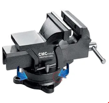 CMC 6890 Dönerli Tezgah Mengene 75 mm