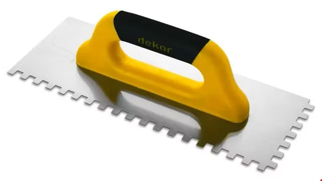 Dekor 101802 Seramik Malası Kapalı Pls Saplı Yay Çeliği 50 cm 15X15