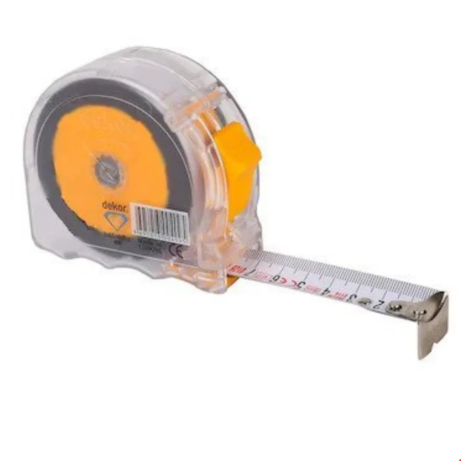 Dekor 406 Şerit Metre Şeffaf 3*16 mm
