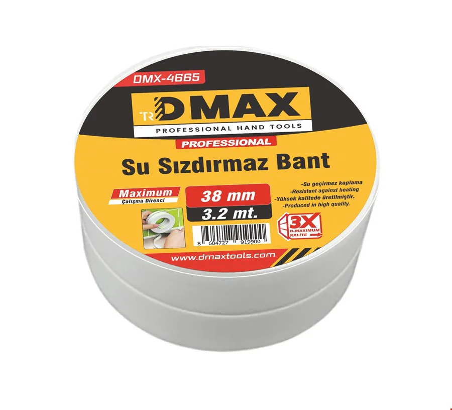 Dmax 4665 Su Sızdırmaz Bant 38mm x 3,2 mt