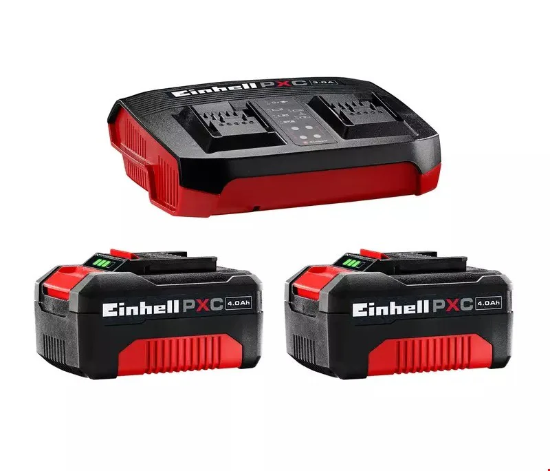 Einhell 4512112 Twincharger Kit 1 Akü & Şarj Cİhazı 2*4.0 AH