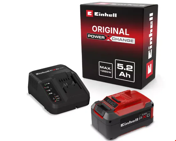 Einhell 4512147 Starter Kit Akü & Şarj Cihazı 5.2 AH